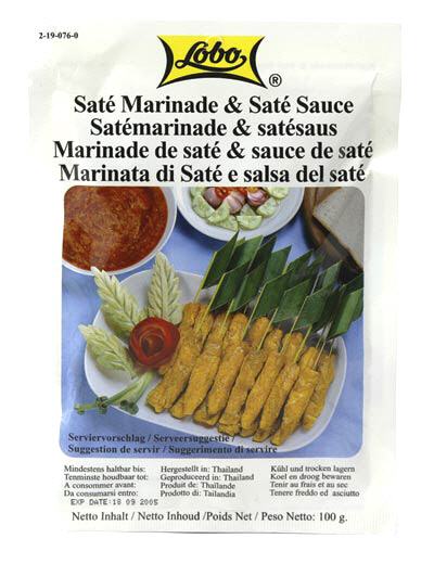 Sate Marinade und Sate Sauce