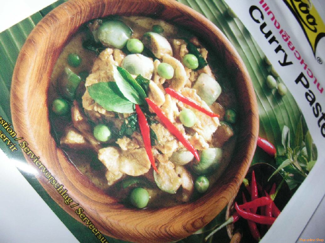 Currypaste grün