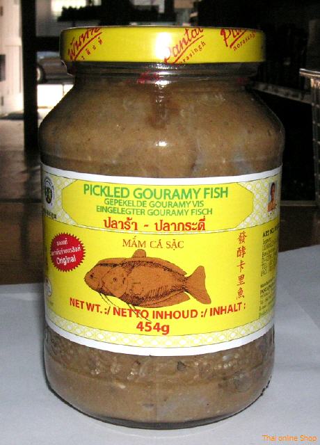 Thailändische eingelegte Fisch