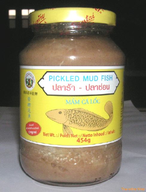 PICKLED MUD FISH