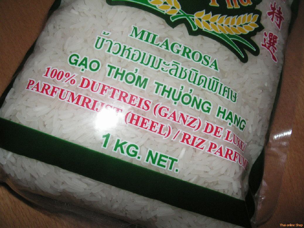 Jasmine white scented rice