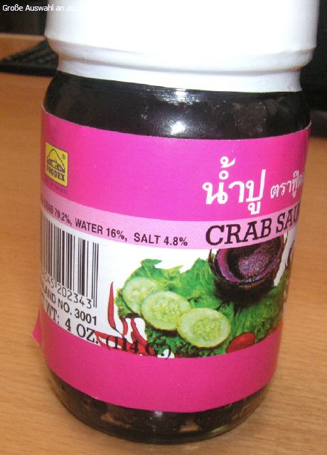 Crabe Sauce